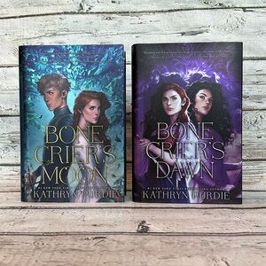Owlcrate Special Edition Sprayed Edges Bone Grace Duology by Kathryn Purdie